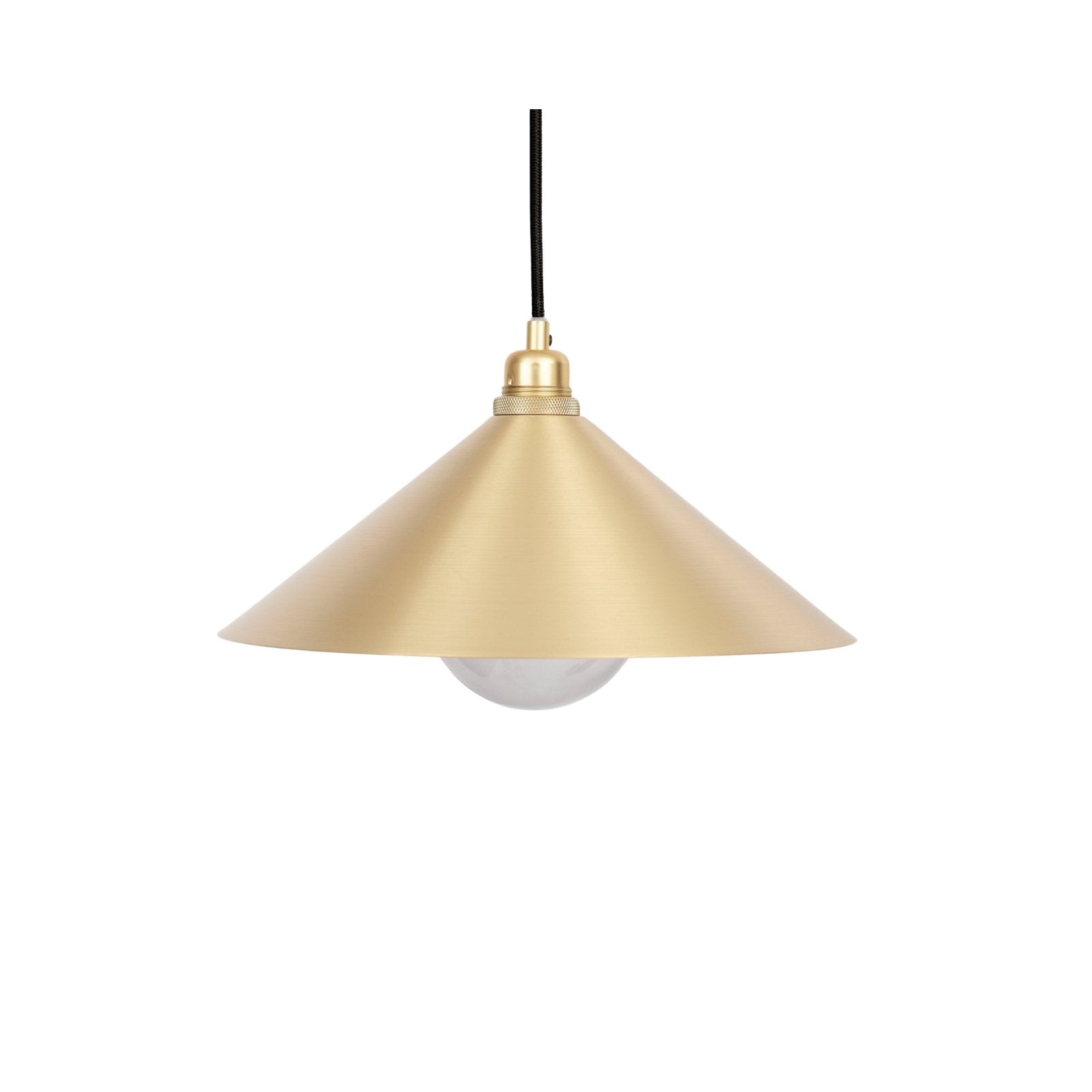 Cone Shade - Brass - Medium Pendant Lights by Frama