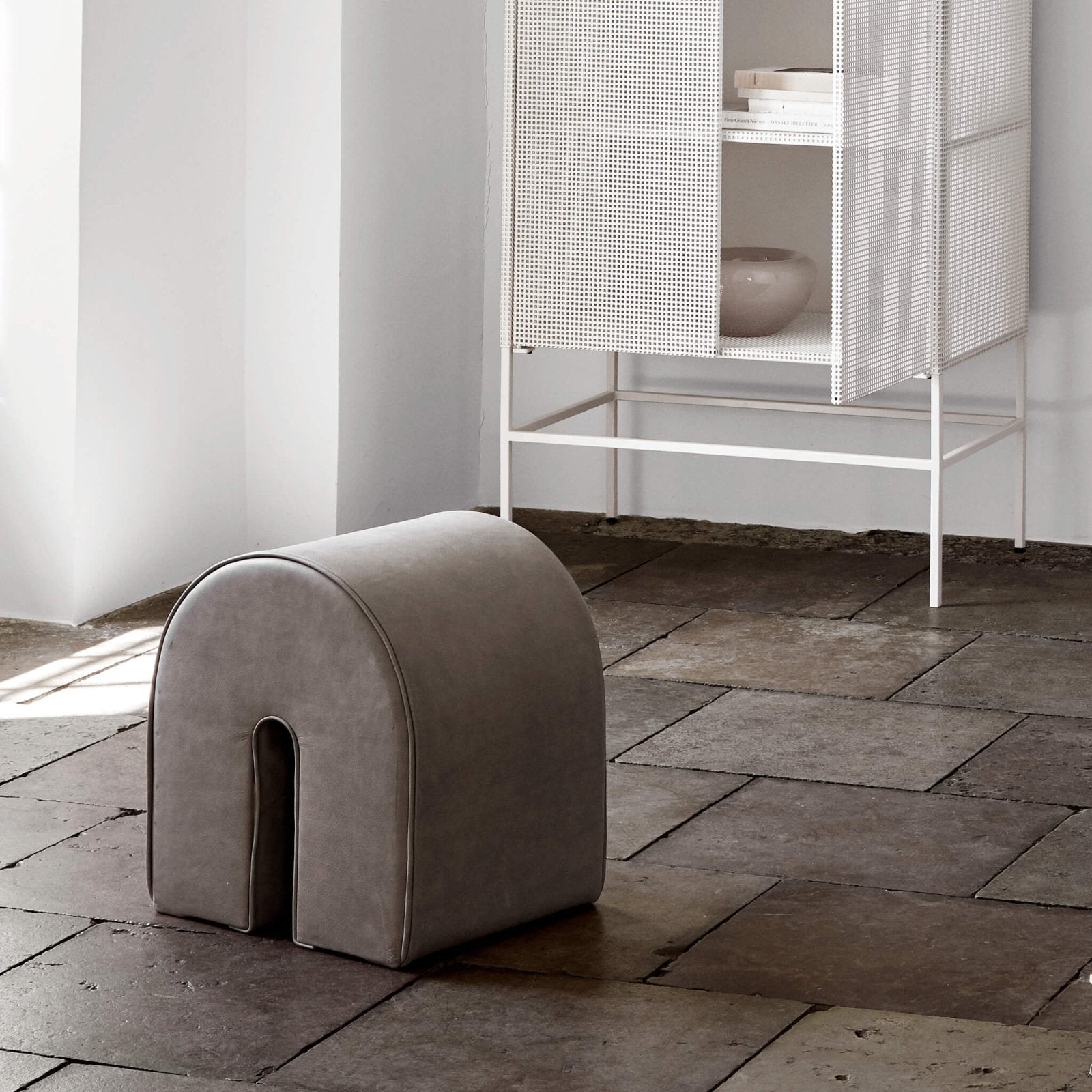 Curved Pouf Furniture by Kristina Dam Studio