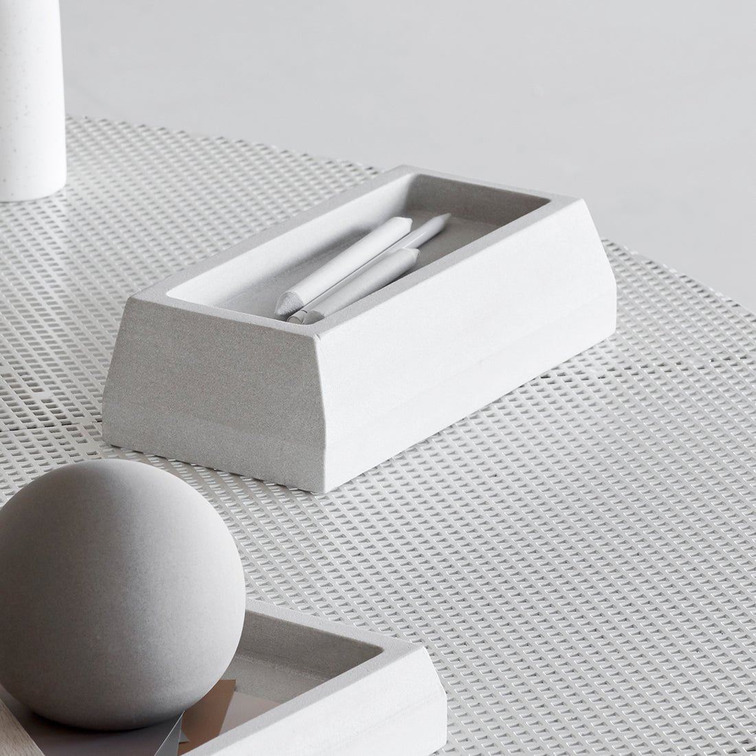 Desk Organizer – M Sculpture by Kristina Dam Studio