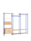 Oak/Deep Blue