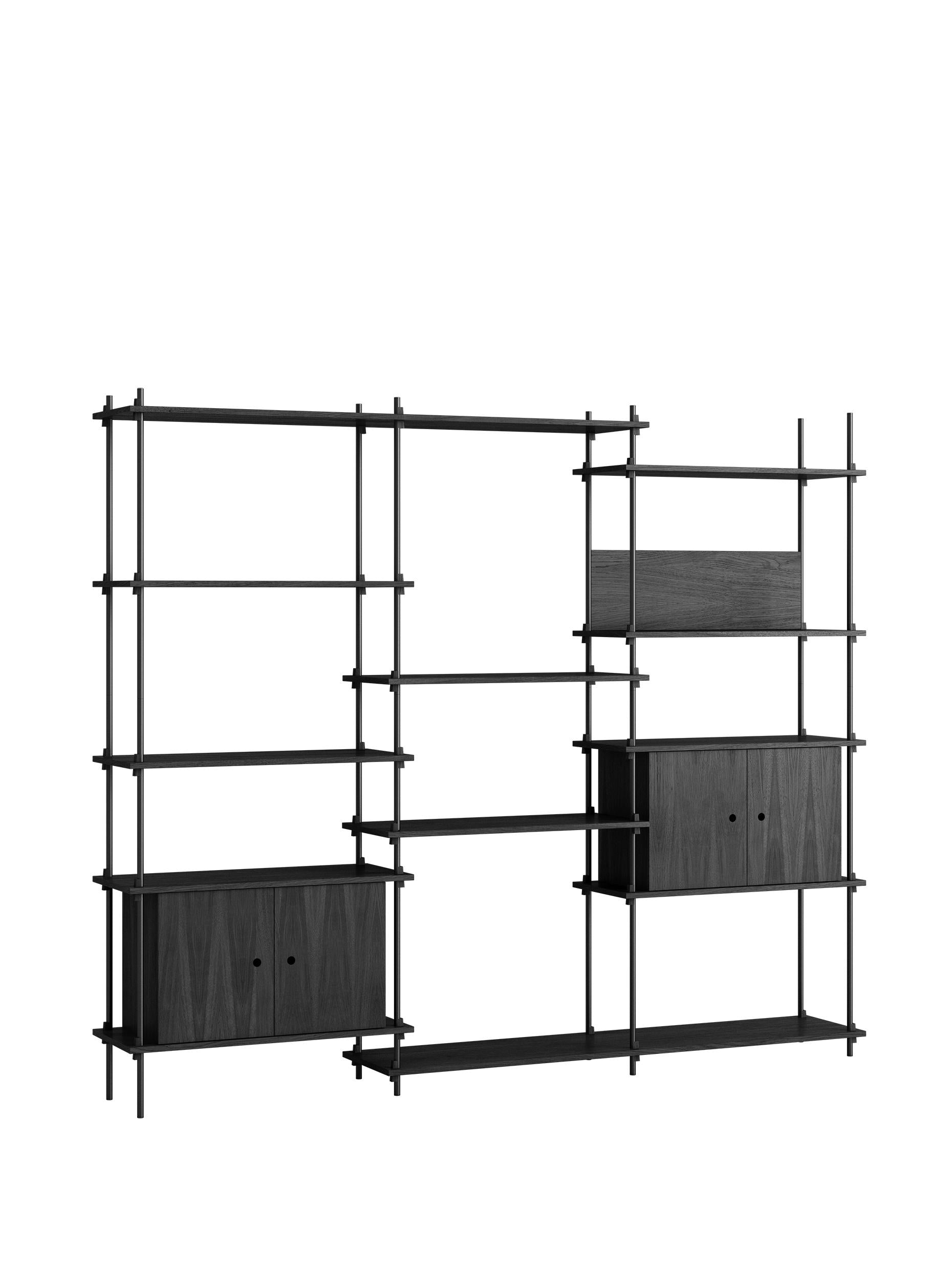Moebe Shelving, Wide, Tall, Cabinet