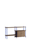 Smoked Oak/Deep Blue