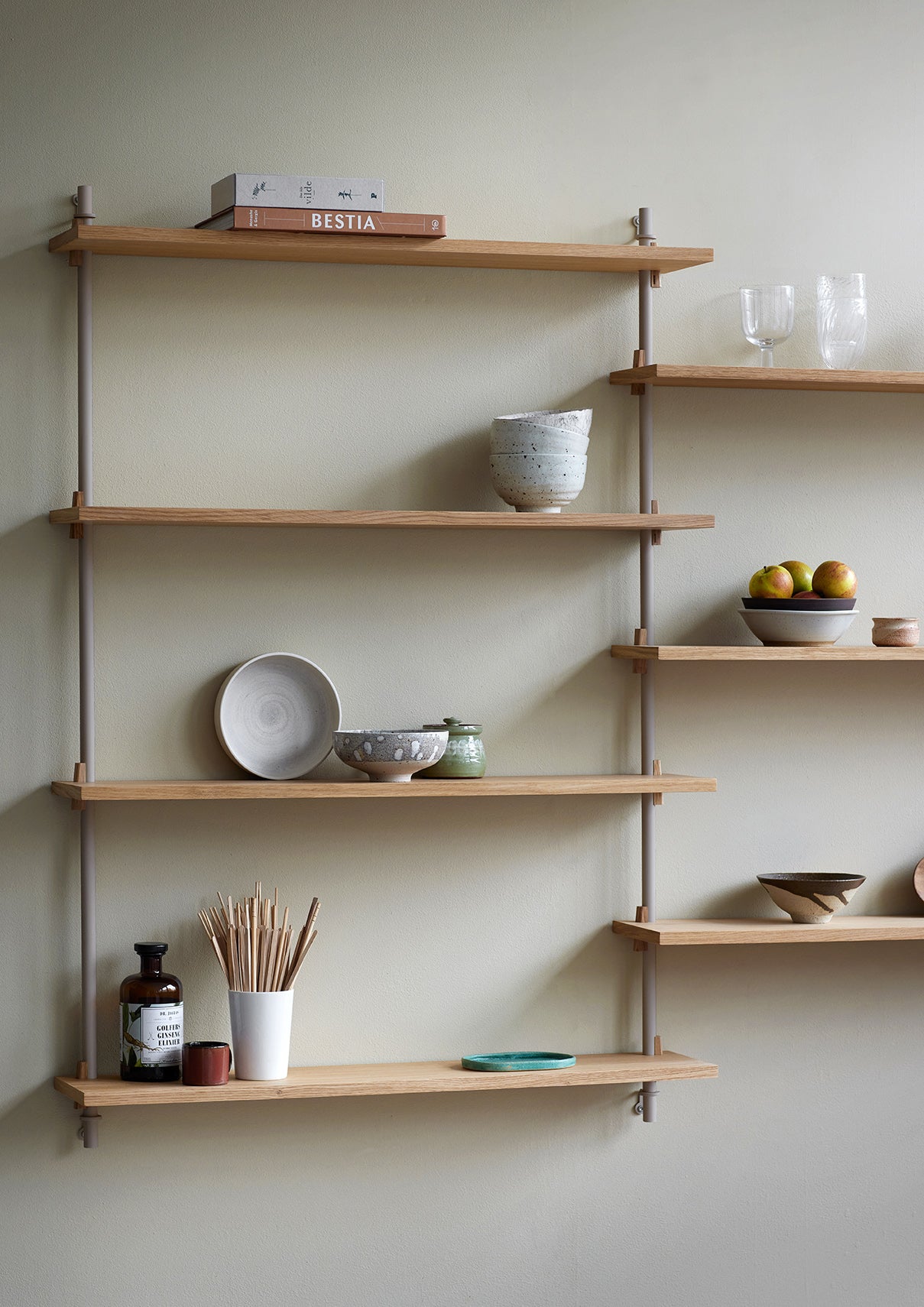 Moebe Wall Shelving, Small