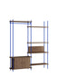 Smoked Oak/Deep Blue
