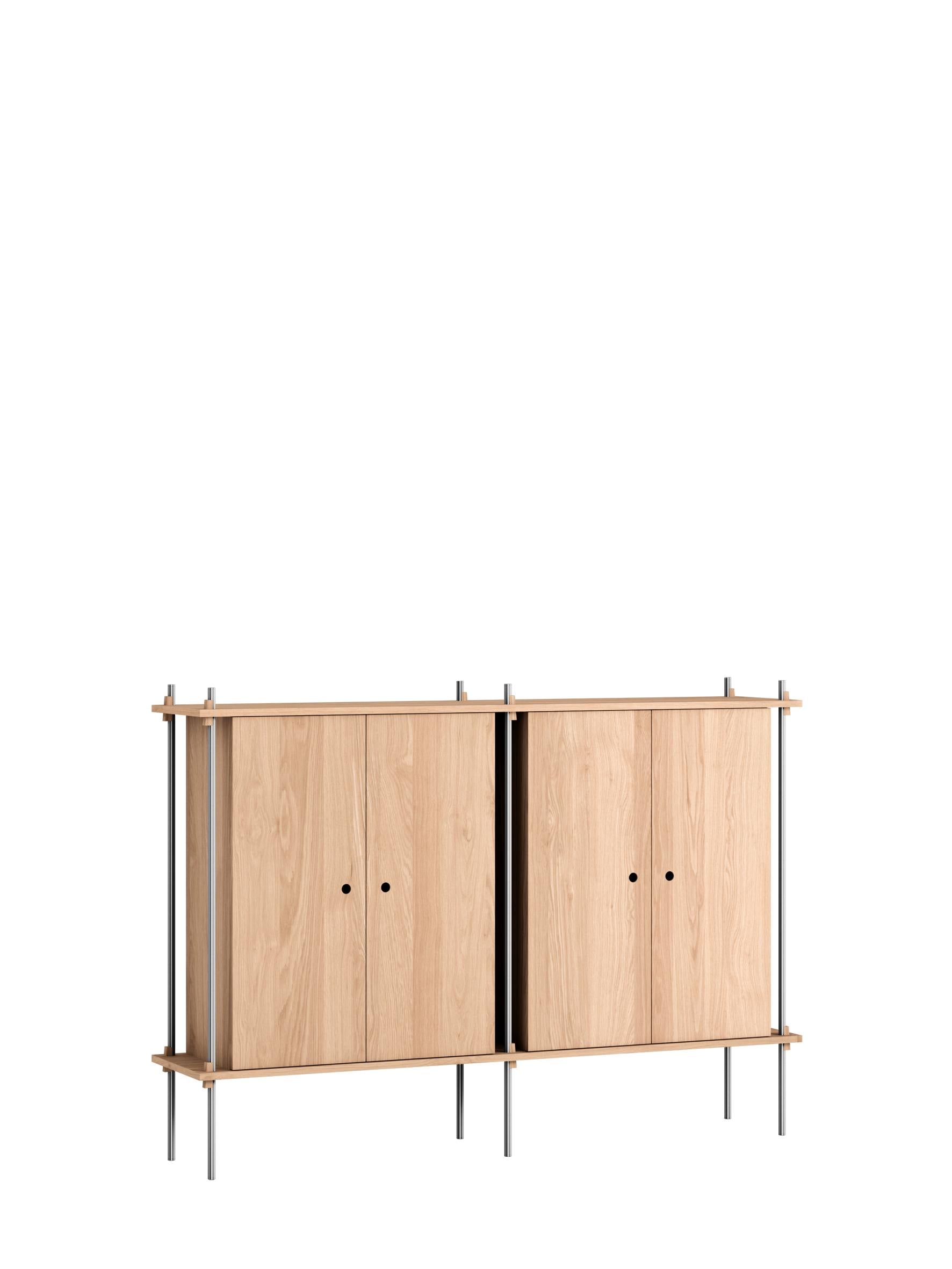 Moebe Regalsystem, Doppelschrank