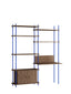Smoked Oak/Deep Blue