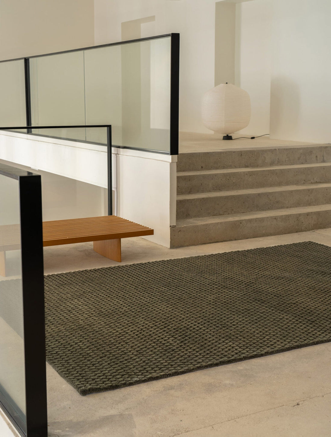 Forest Green - Drops - Surface Teppich