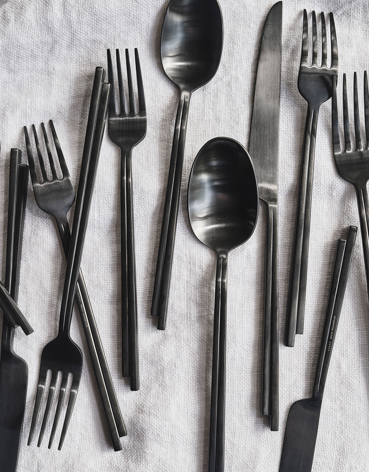 Dune Cutlery - Cutlery Set Black Geschirr by Serax