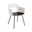Off White with Black Seat