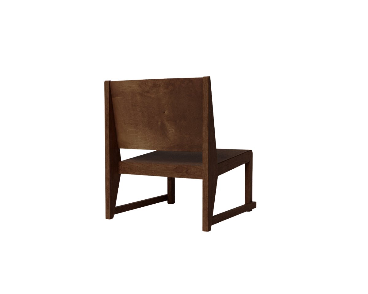 Easy Chair 01 - Dark Brown Birch Chairs by Frama