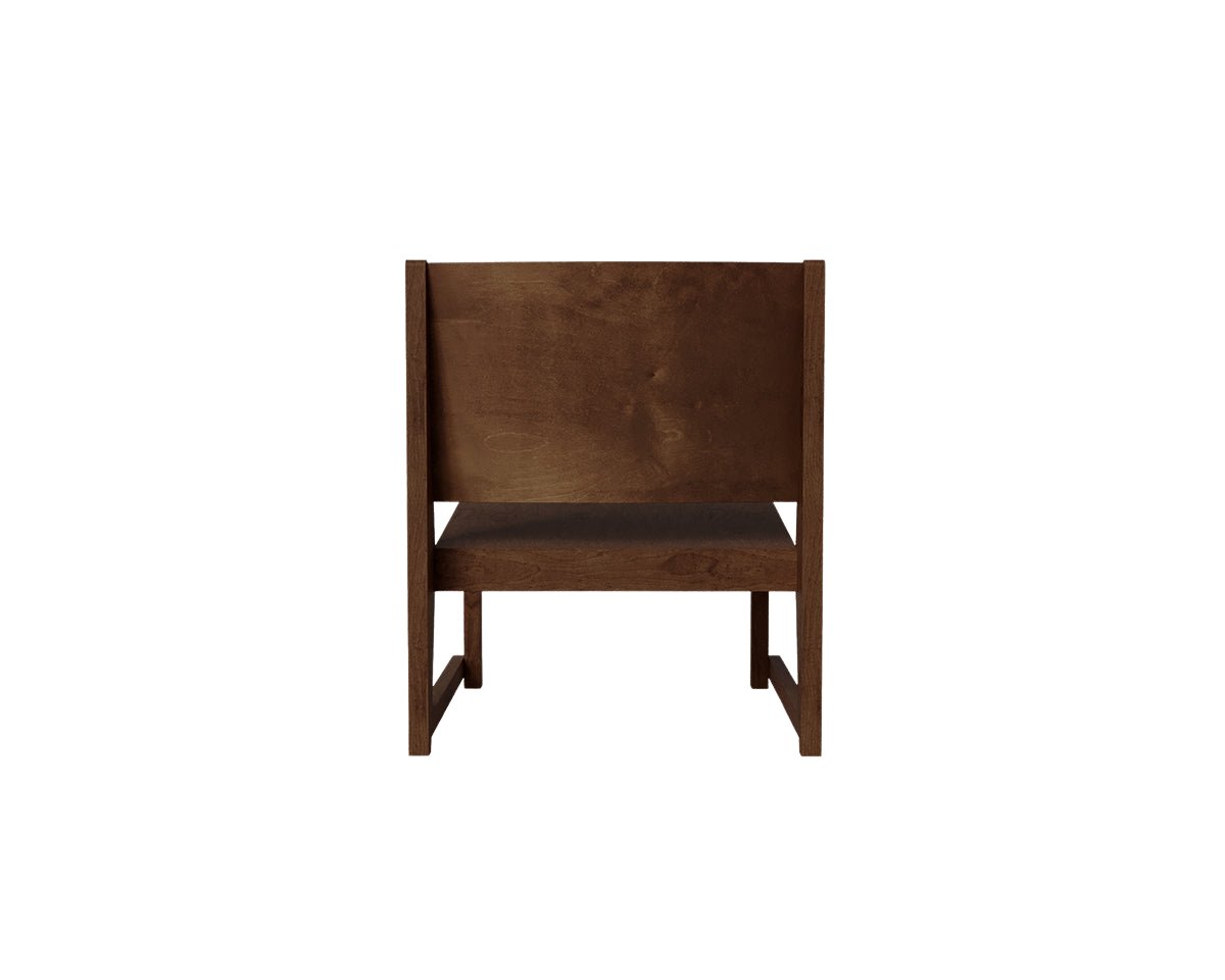 Easy Chair 01 - Dark Brown Birch Chairs by Frama