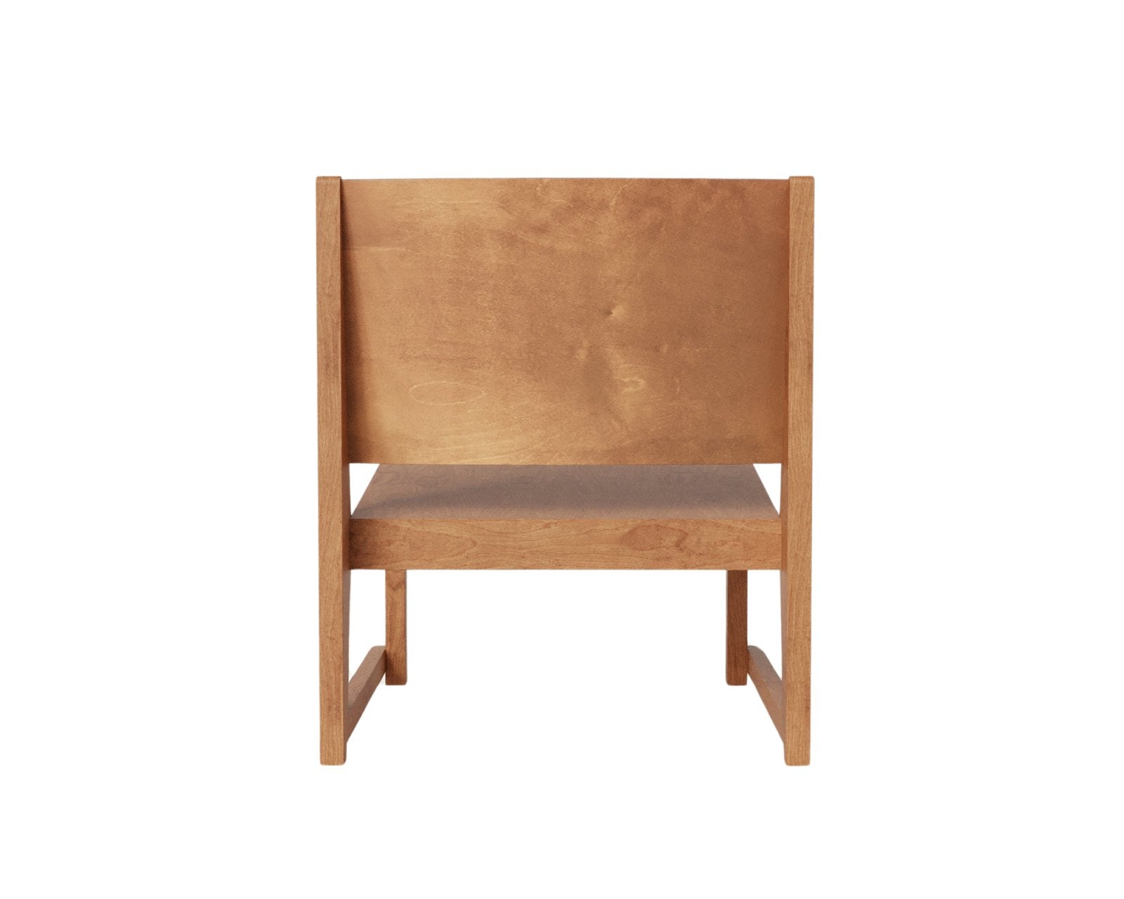 Easy Chair 01 - Warm Brown Birch Chairs by Frama