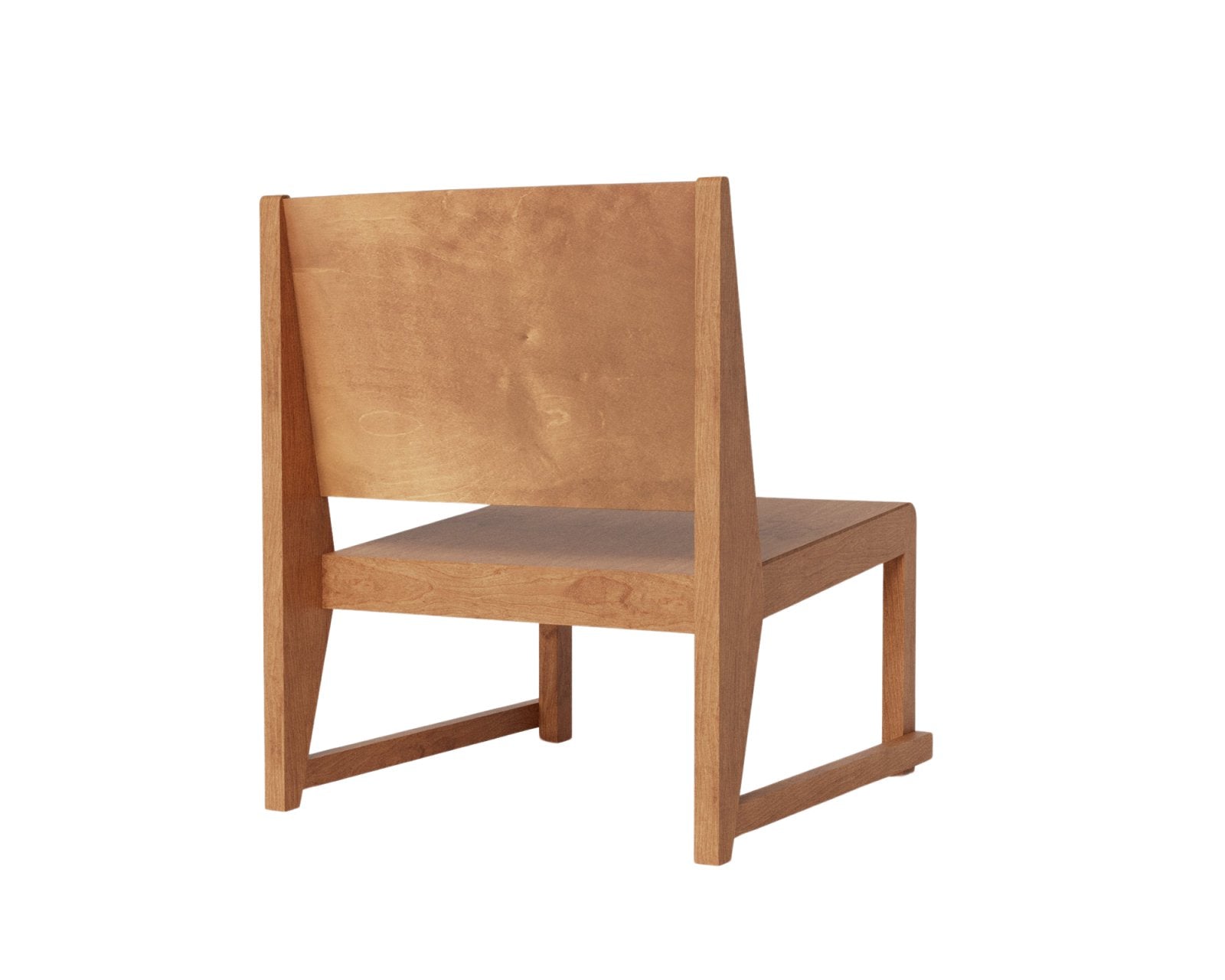 Easy Chair 01 - Warm Brown Birch Chairs by Frama