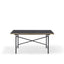 Linoleum charcoal (Forbo 4166) with oak edge