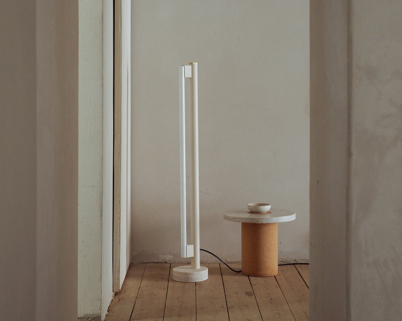 Eiffel Floor Lamp - Cream Floor Lights by Frama