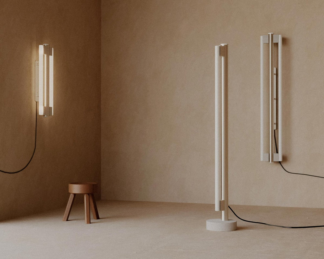 Eiffel Floor Lamp - Stainless Steel - Floor Lights - Frama