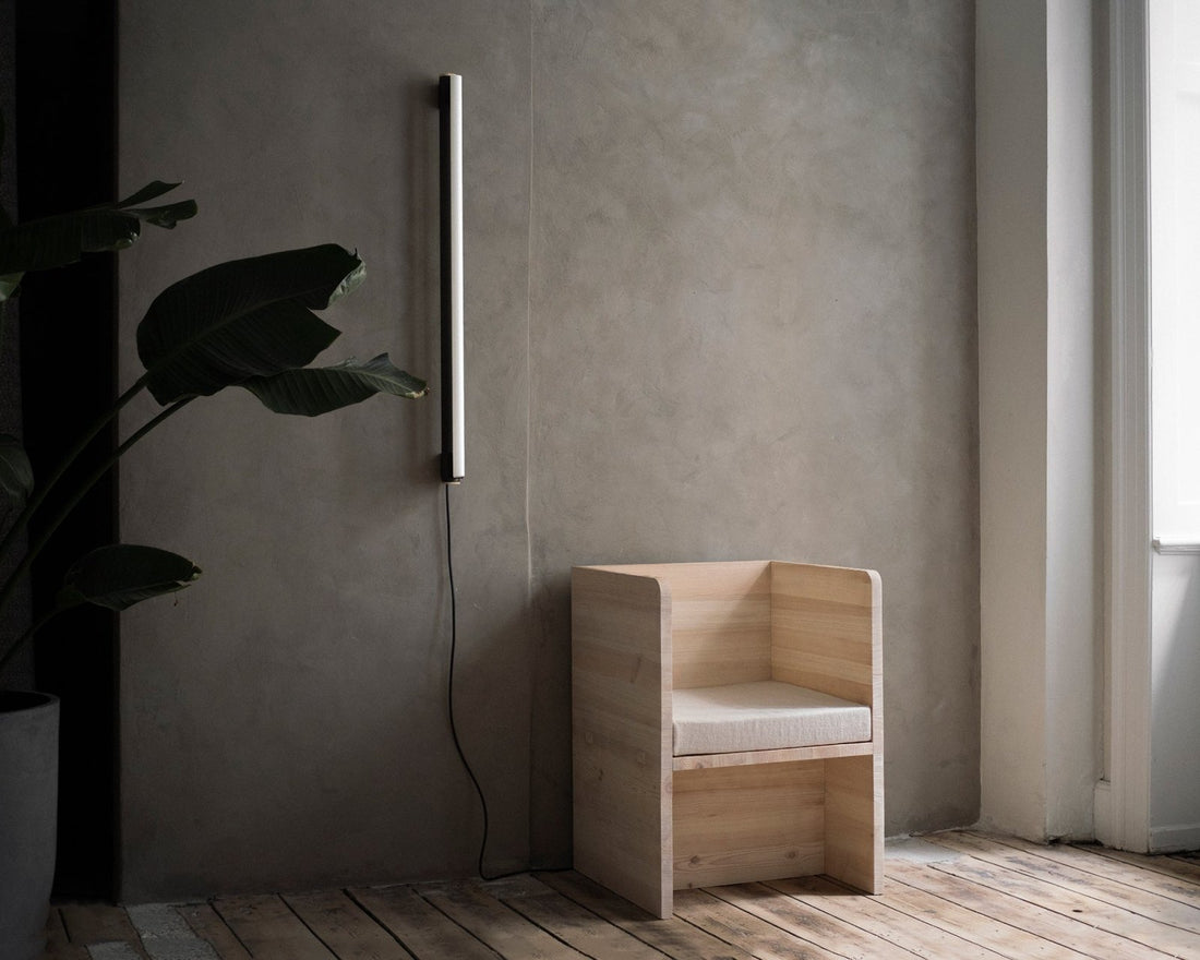 Eiffel Wall Lamp - Blackened Steel - Single 1000 - Wall Lights - Frama