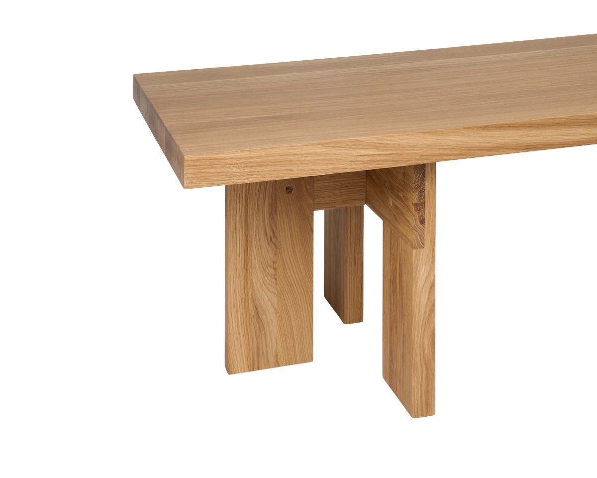 Farmhouse Coffee Table - Natural Oak - Rectangle Coffee & Side Tables by Frama