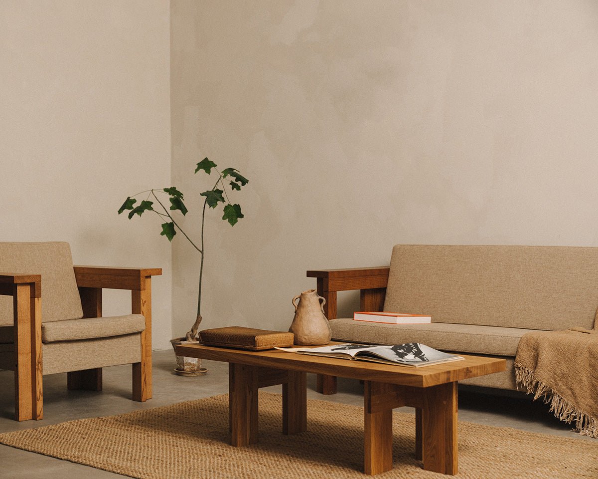 Frama - Farmhouse Coffee Table - Natural Oak - Rectangle