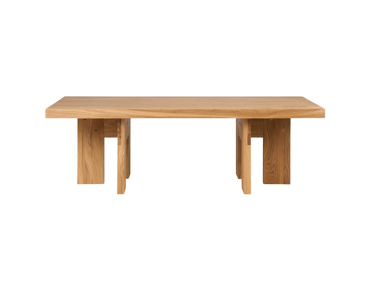 Farmhouse Coffee Table - Natural Oak - Rectangle Coffee & Side Tables by Frama