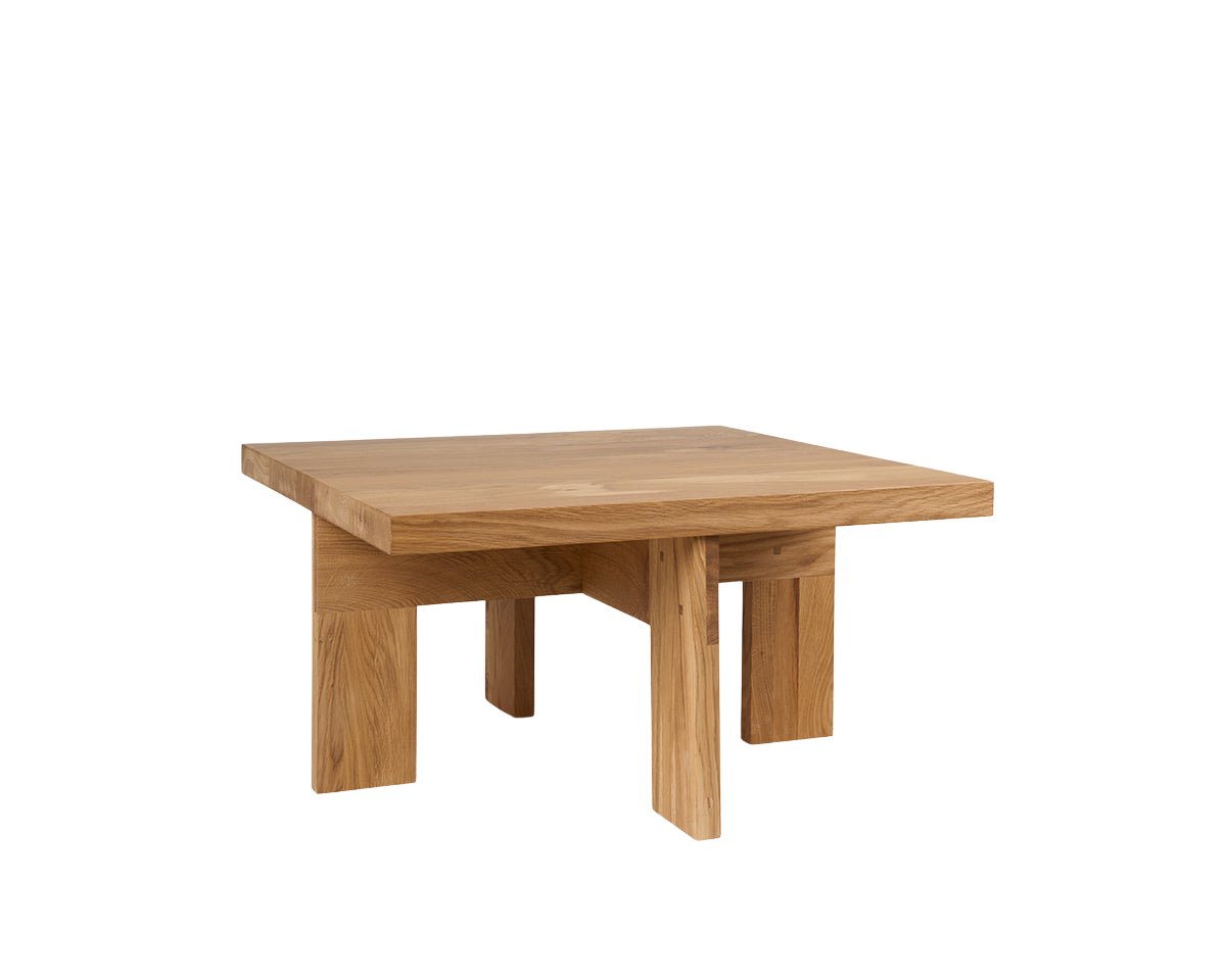 Farmhouse Coffee Table - Natural Oak - Square Coffee & Side Tables by Frama