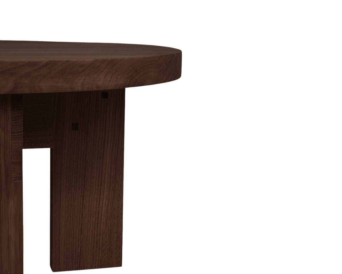 Farmhouse Side Table - Dark Oak - Pond Coffee & Side Tables by Frama