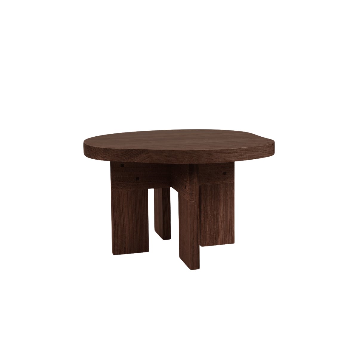 Farmhouse Side Table - Dark Oak - Pond Coffee & Side Tables by Frama