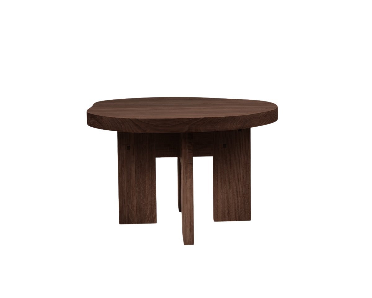 Farmhouse Side Table - Dark Oak - Pond Coffee & Side Tables by Frama