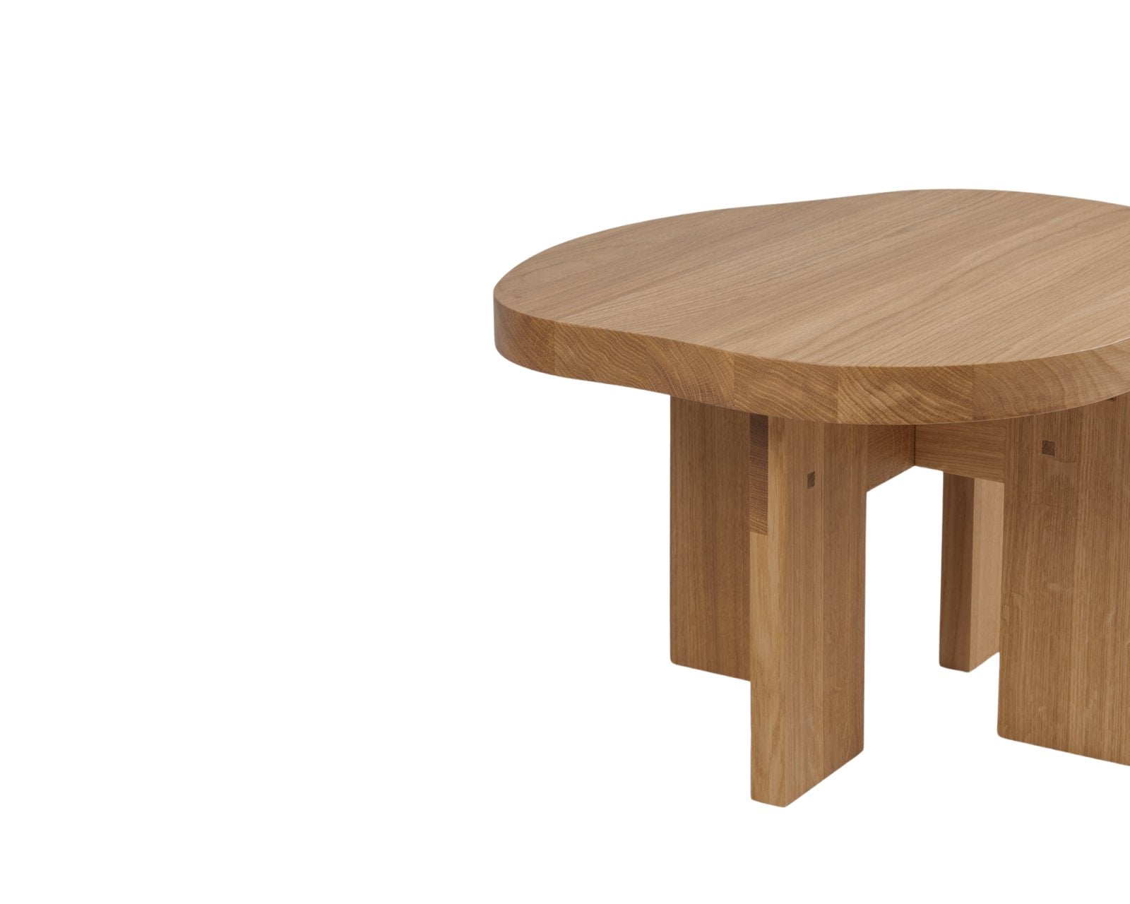 Farmhouse Side Table - Natural Oak - Pond Coffee & Side Tables by Frama