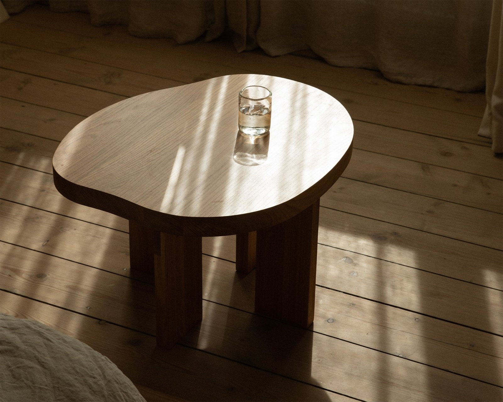 Farmhouse Side Table - Natural Oak - Pond Coffee & Side Tables by Frama