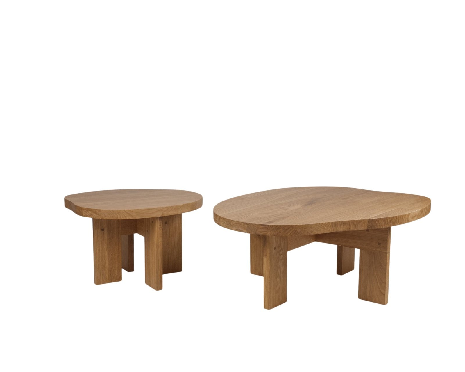 Farmhouse Side Table - Natural Oak - Pond Coffee & Side Tables by Frama