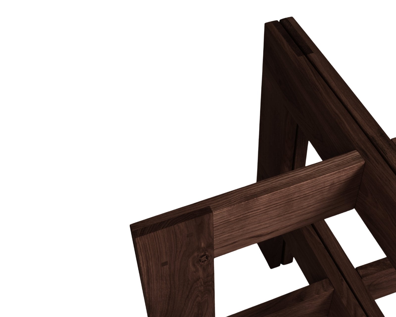 Farmhouse Table Trestles - Dark Oak Dining Tables by Frama