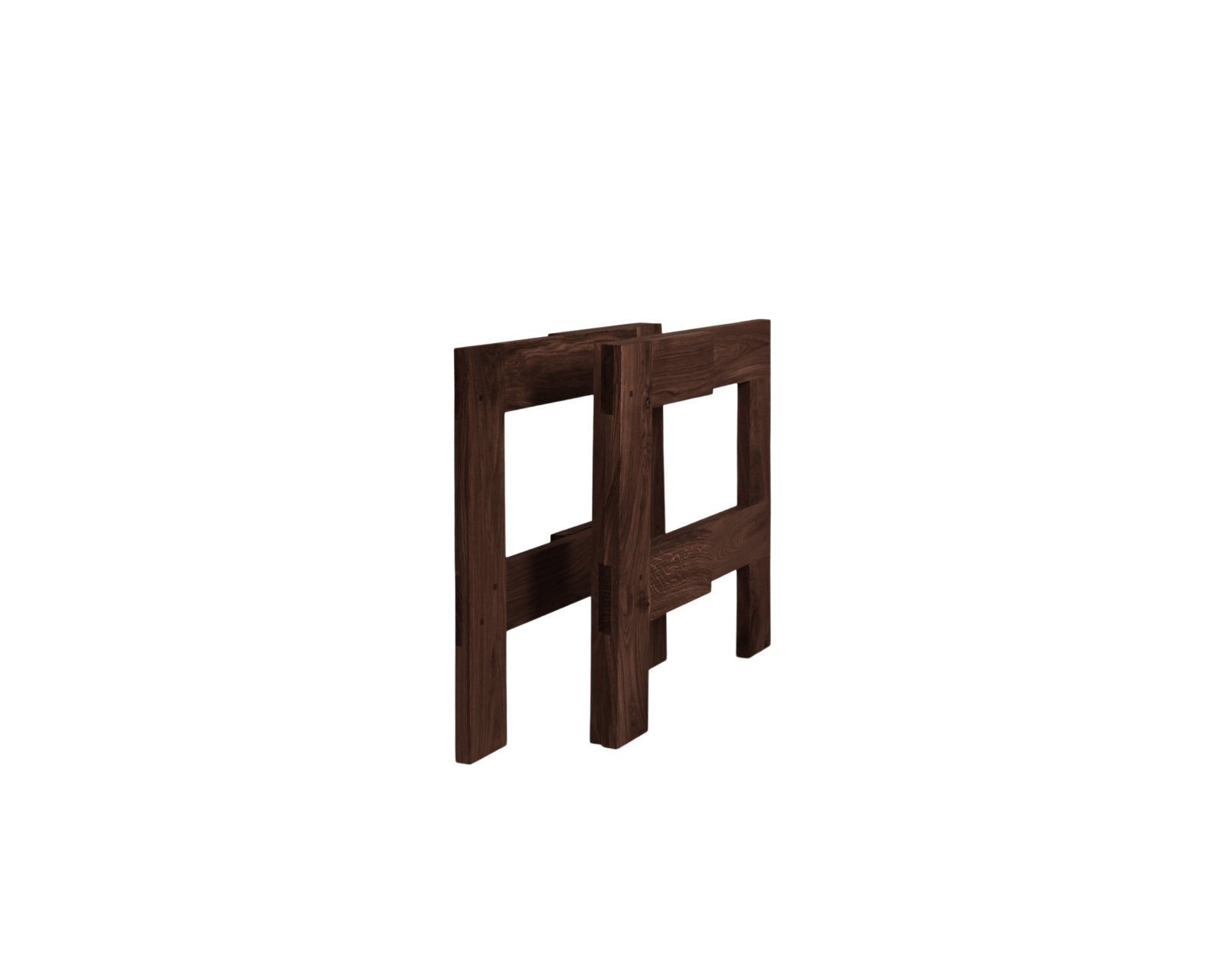 Farmhouse Table Trestles - Dark Oak Dining Tables by Frama