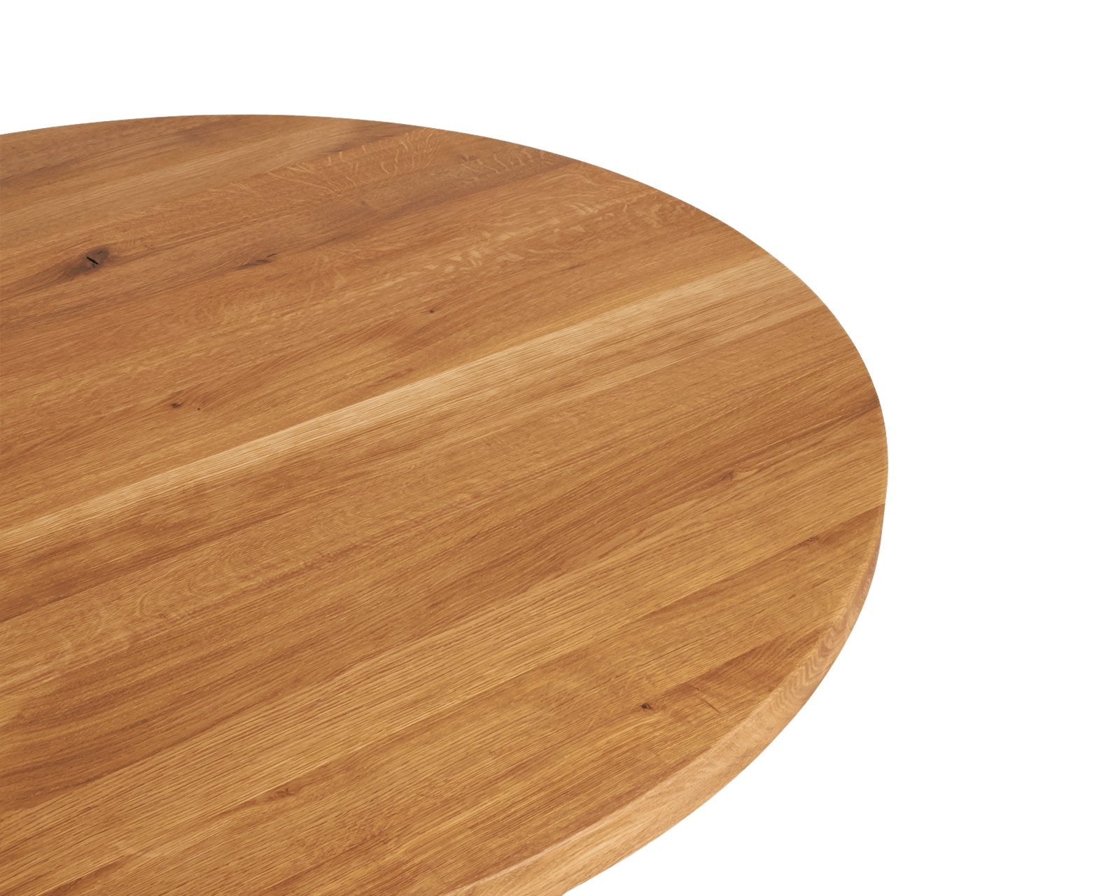 Farmhouse Trestle Table - Natural Oak - 140 Ø Round Dining Tables by Frama