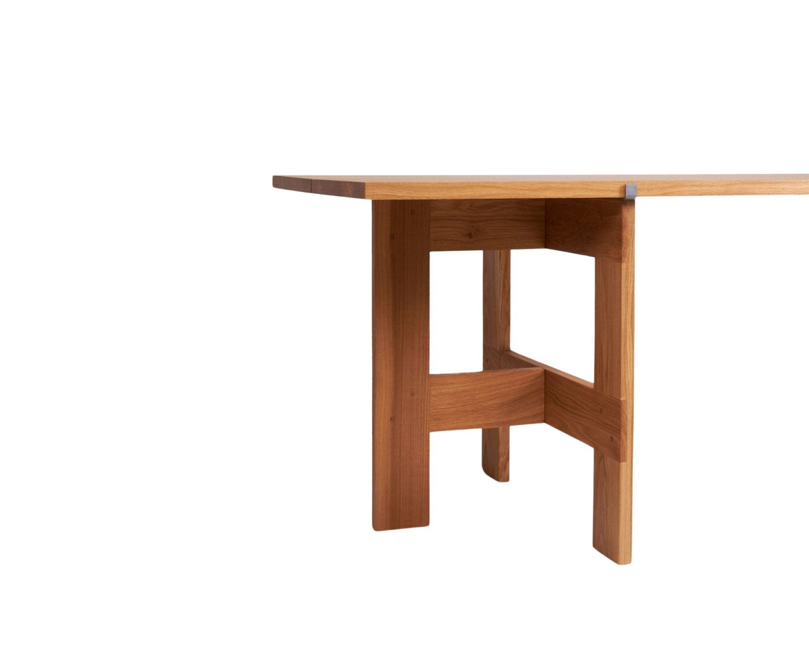 Farmhouse Trestle Table - Natural Oak - L220 Planks Dining Tables by Frama