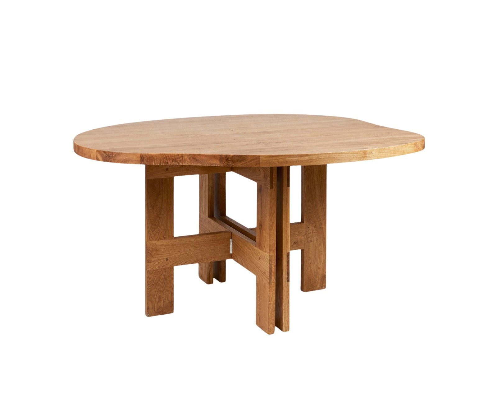 Farmhouse Trestle Table - Natural Oak - Pond Dining Tables by Frama