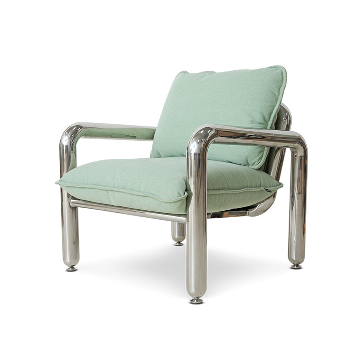 Chrome Lounge Armchair – HKLIVING