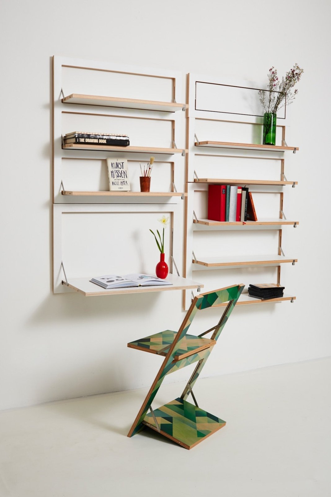 Fläpps Shelf 80x40 - 2 - White Shelves by Ambivalenz