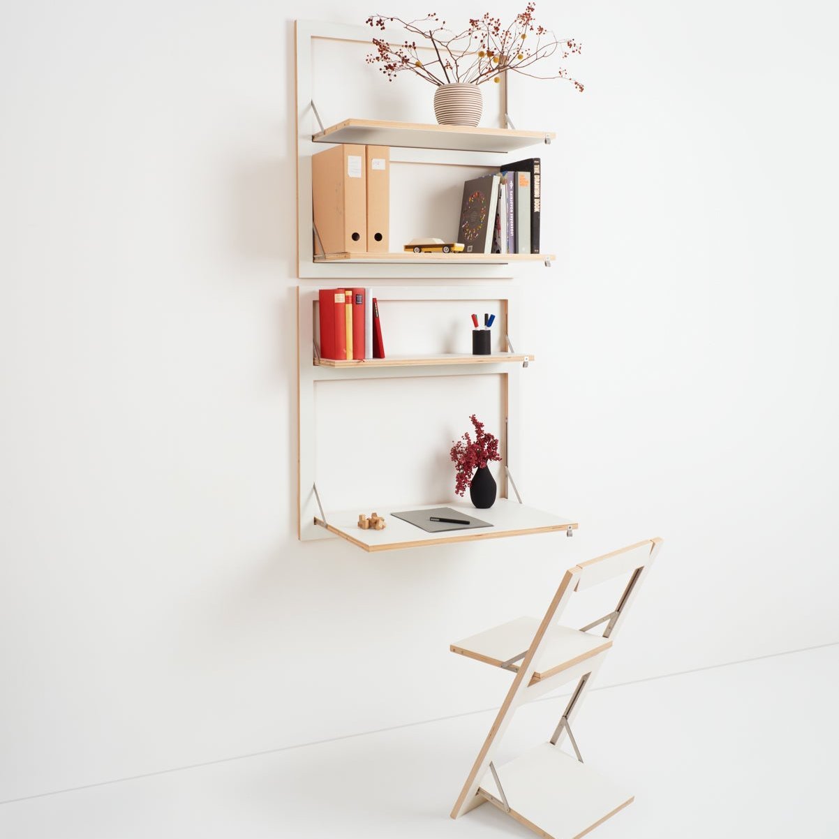 Fläpps Shelf 80x80 - 2 Shelves by Ambivalenz