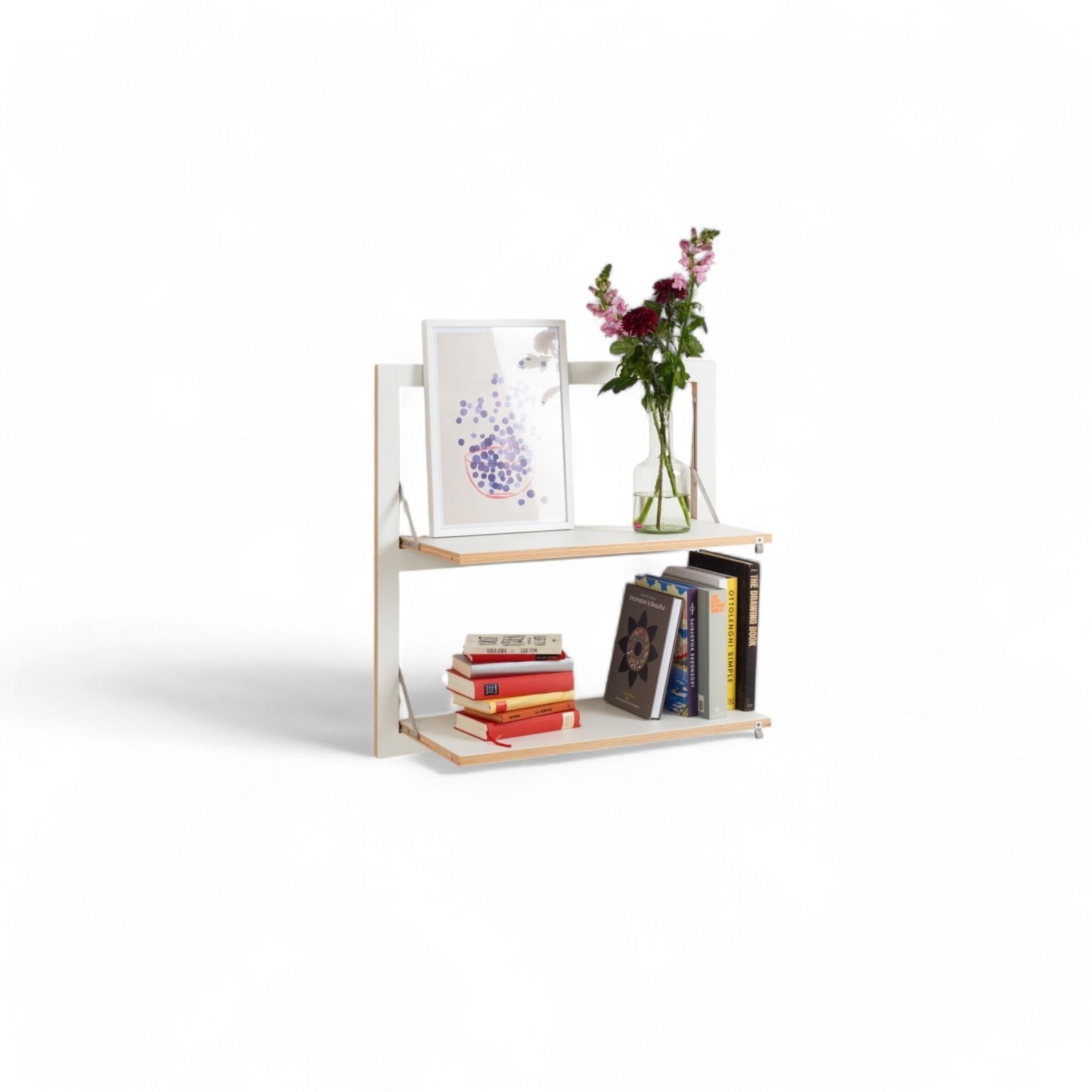 Fläpps Shelf 80x80 - 2 Shelves by Ambivalenz