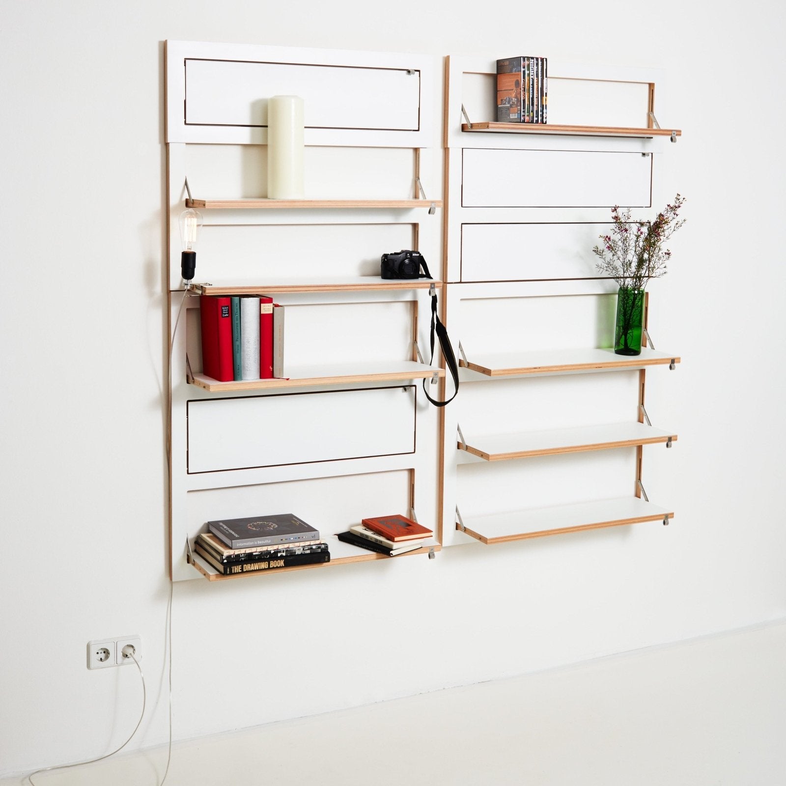 Fläpps Shoe Rack 80x40 - 2 Shelves by Ambivalenz