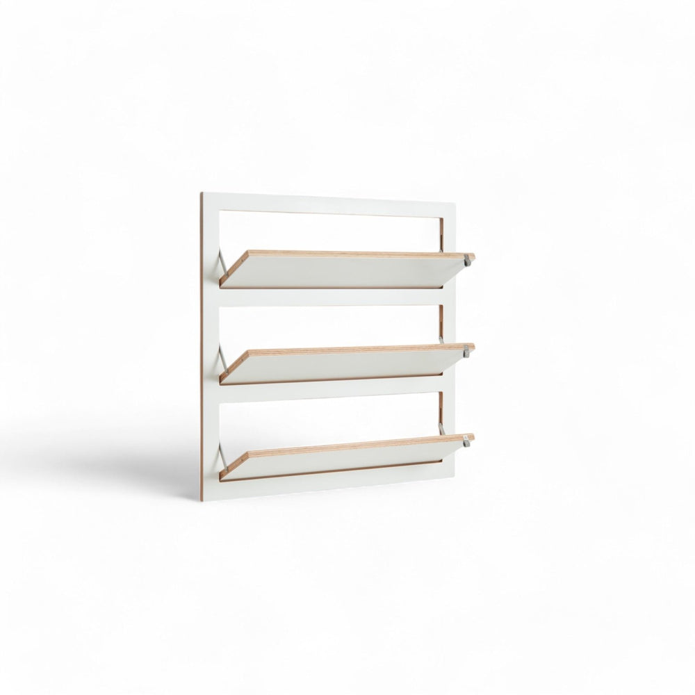 Fläpps Shoe Rack 80x80 - 3 - Shelves - Ambivalenz