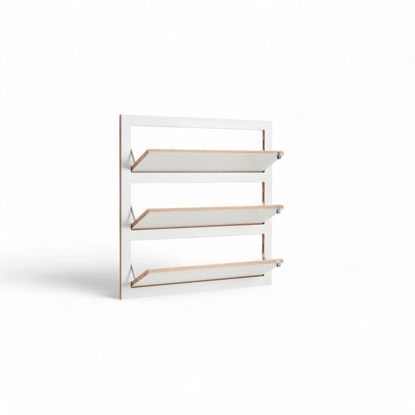 Fläpps Shoe Rack 80x80 - 3 Shelves by Ambivalenz