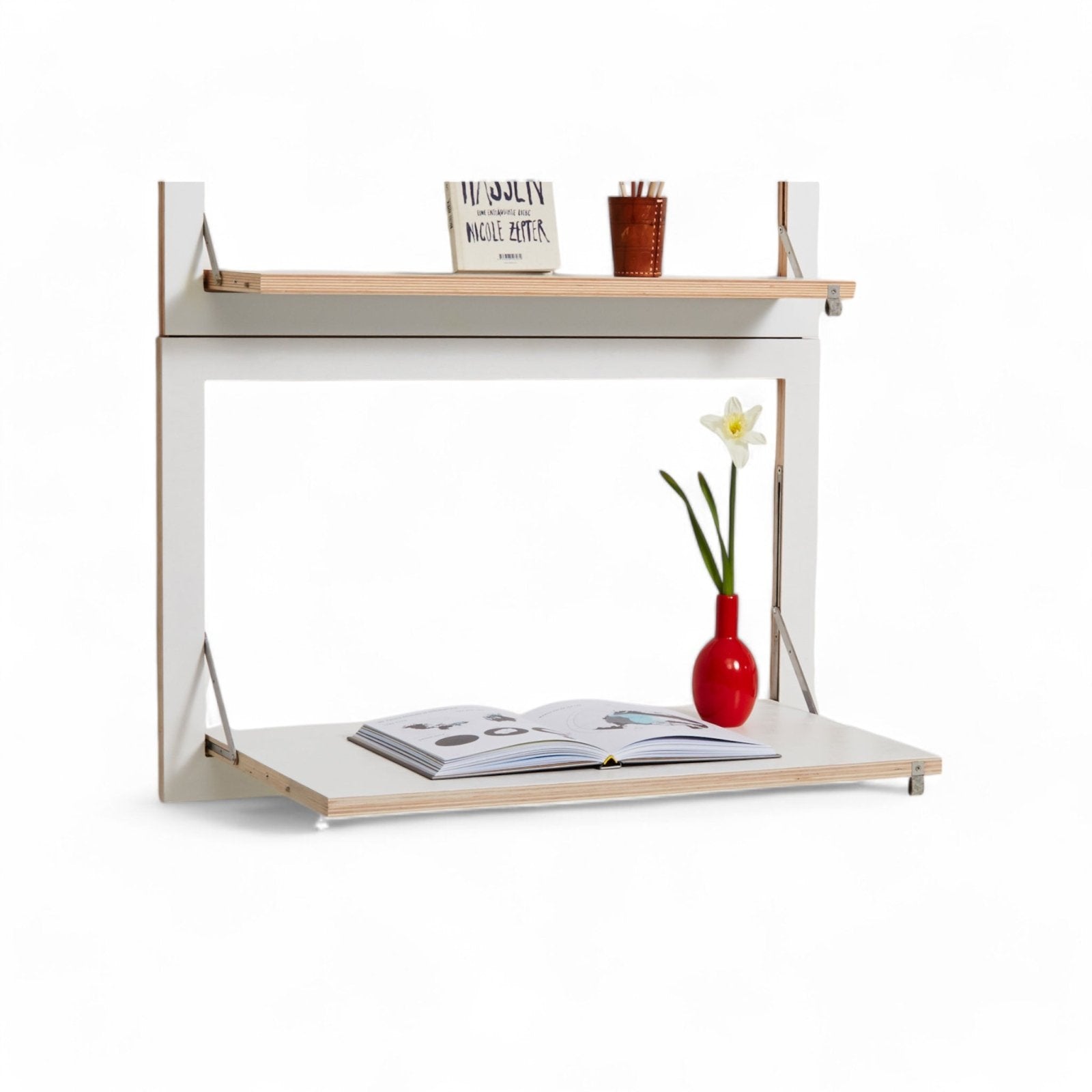 Fläpps Wall Desk/Secretary 80x50 - 1 Schreibtisch by Ambivalenz