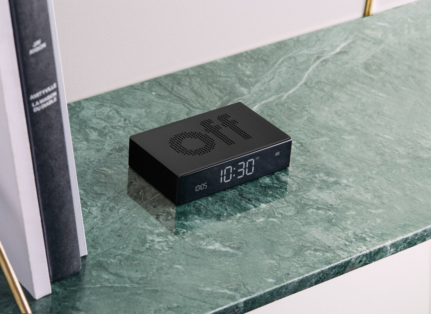 Flip Premium - Digital Alarm Clock Tischlampe by LEXON