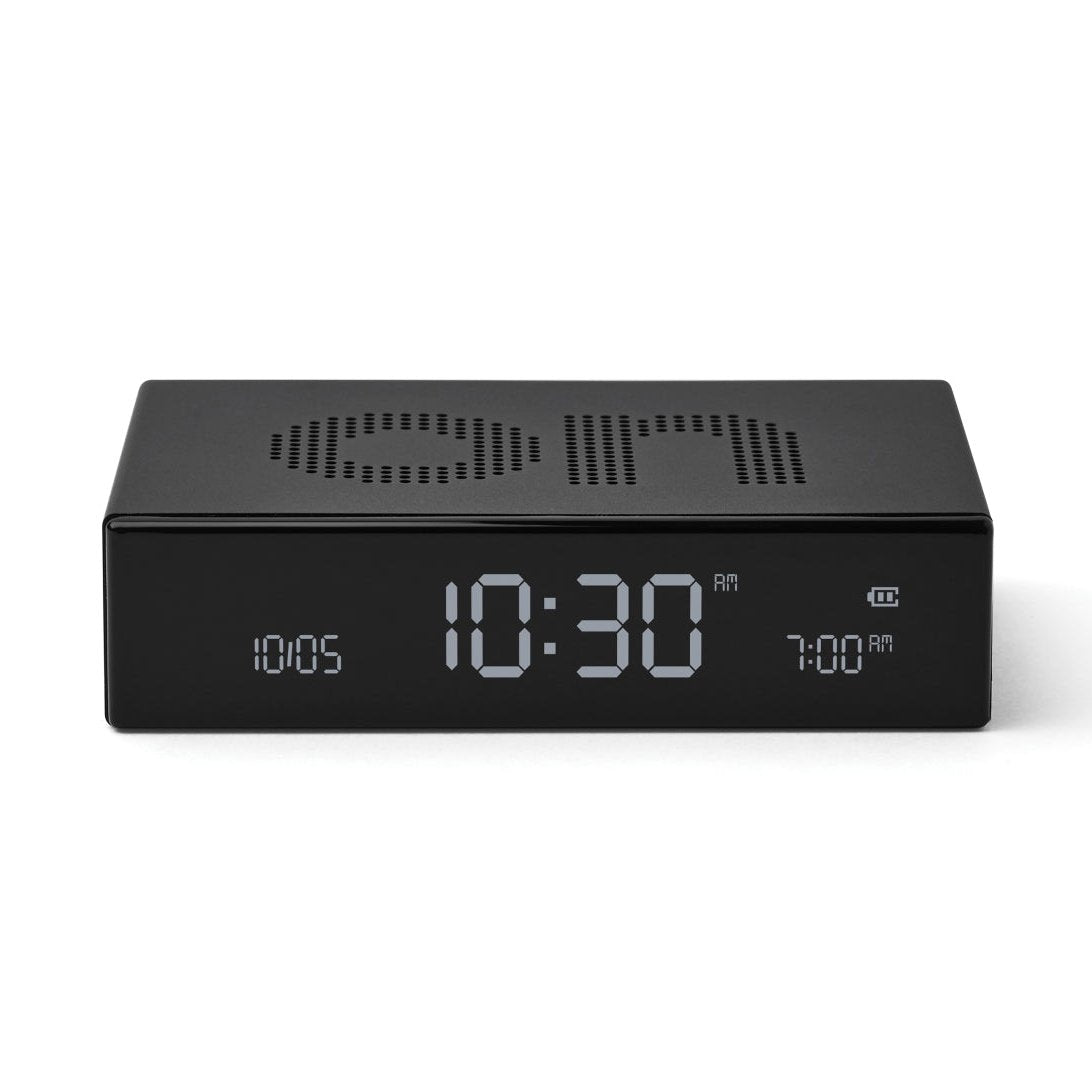 Flip Premium - Digital Alarm Clock Tischlampe by LEXON