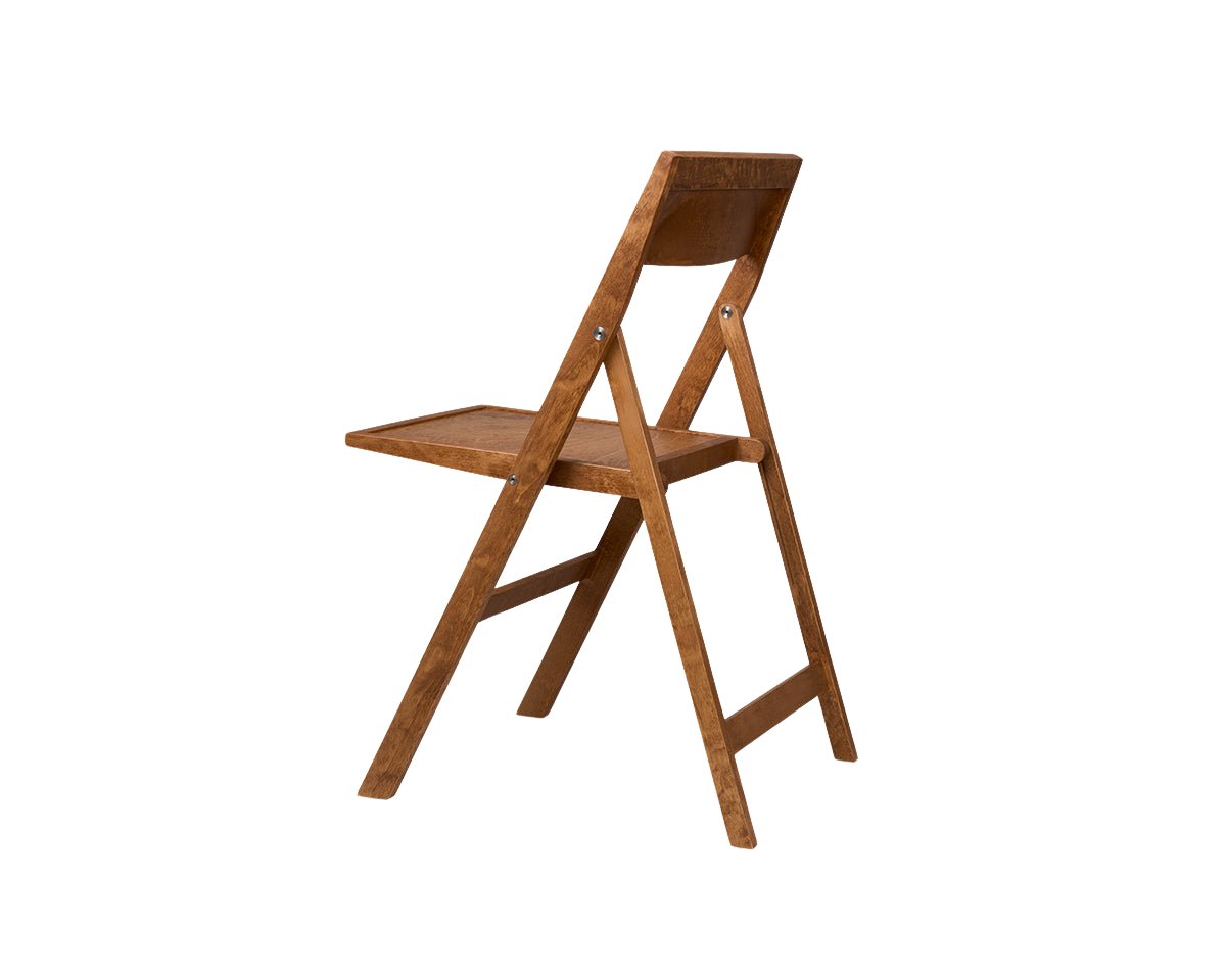 Folding Flat Chair - Warm Brown Birch Chairs by Frama