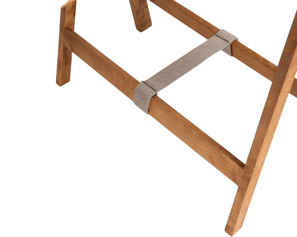 Folding Flat Table Trestles - Warm Brown Birch Dining Tables by Frama