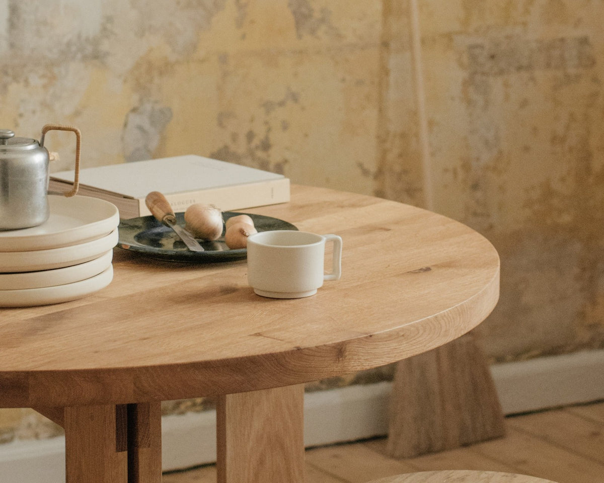 Otto Ceramic Mug with Handle – Natural - Lifestyle - Frama