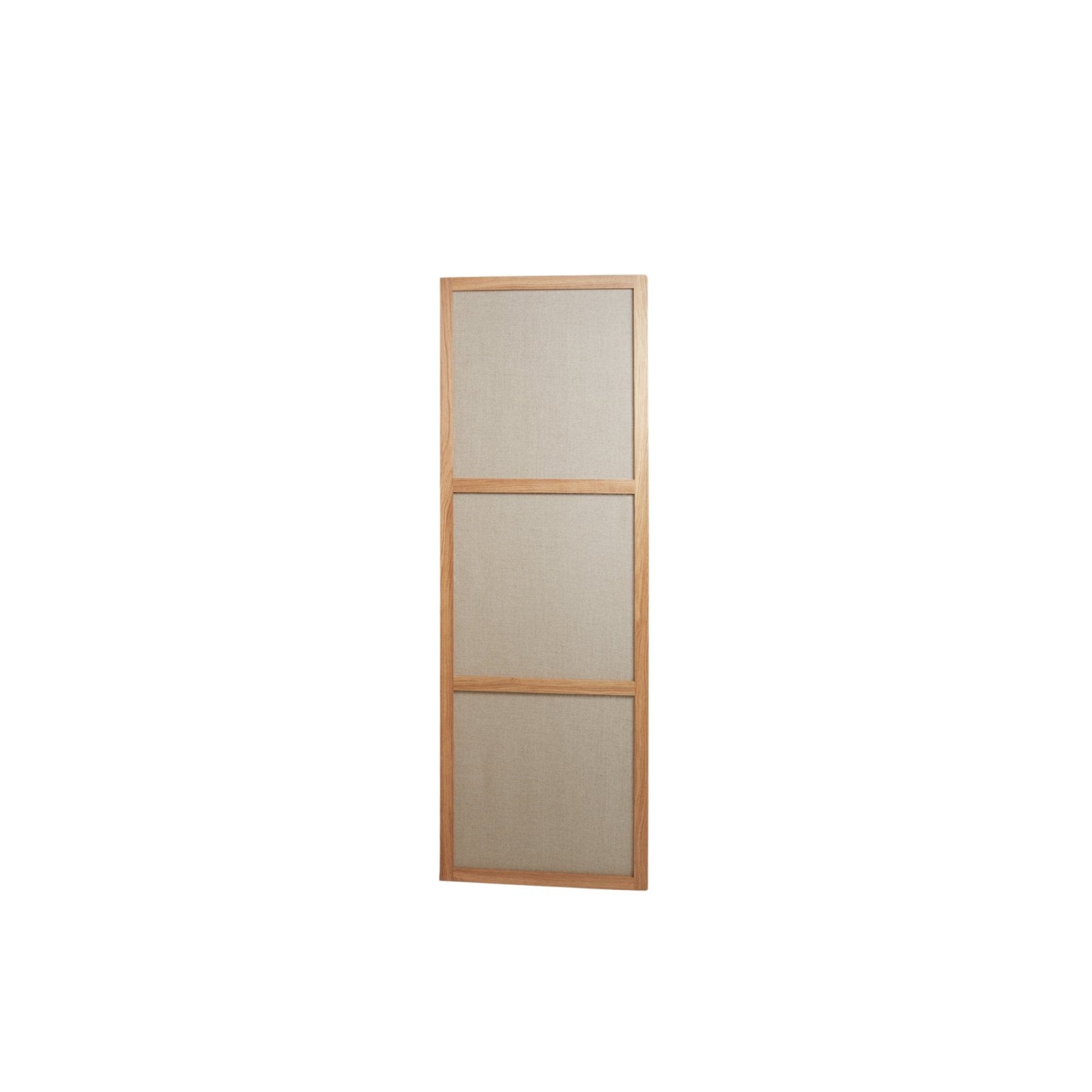 Frame Room Divider - Natural Oak / Linen - One Panel Room Divider by Frama